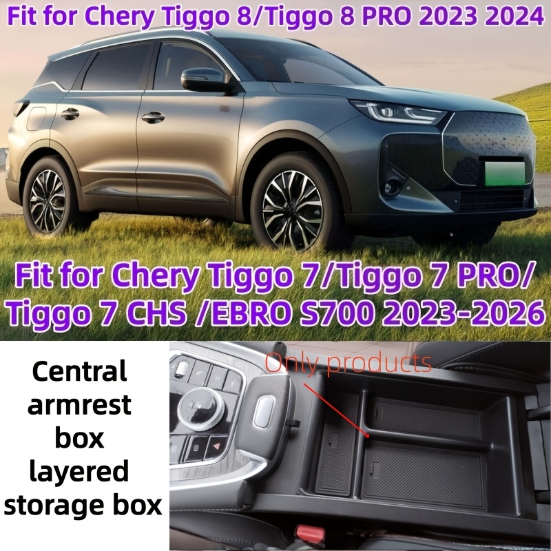 TEMU Suitable For For Tiggo 7/tiggo 7 Pro/tiggo 7 Chs/ 2023-2026/ Tiggo 8/ 2023 2024 Car Armrest Box Storage Tray Center Console Bracket Organizer
