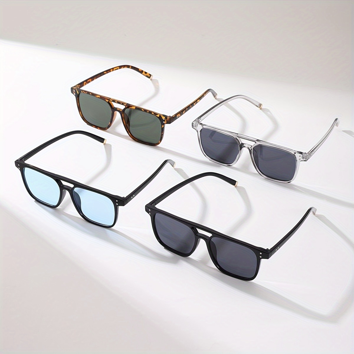 

1pc Men's Fashion Glasses Suitable, For Going Out, Traveling, Party Decoration, Riding Daily Use