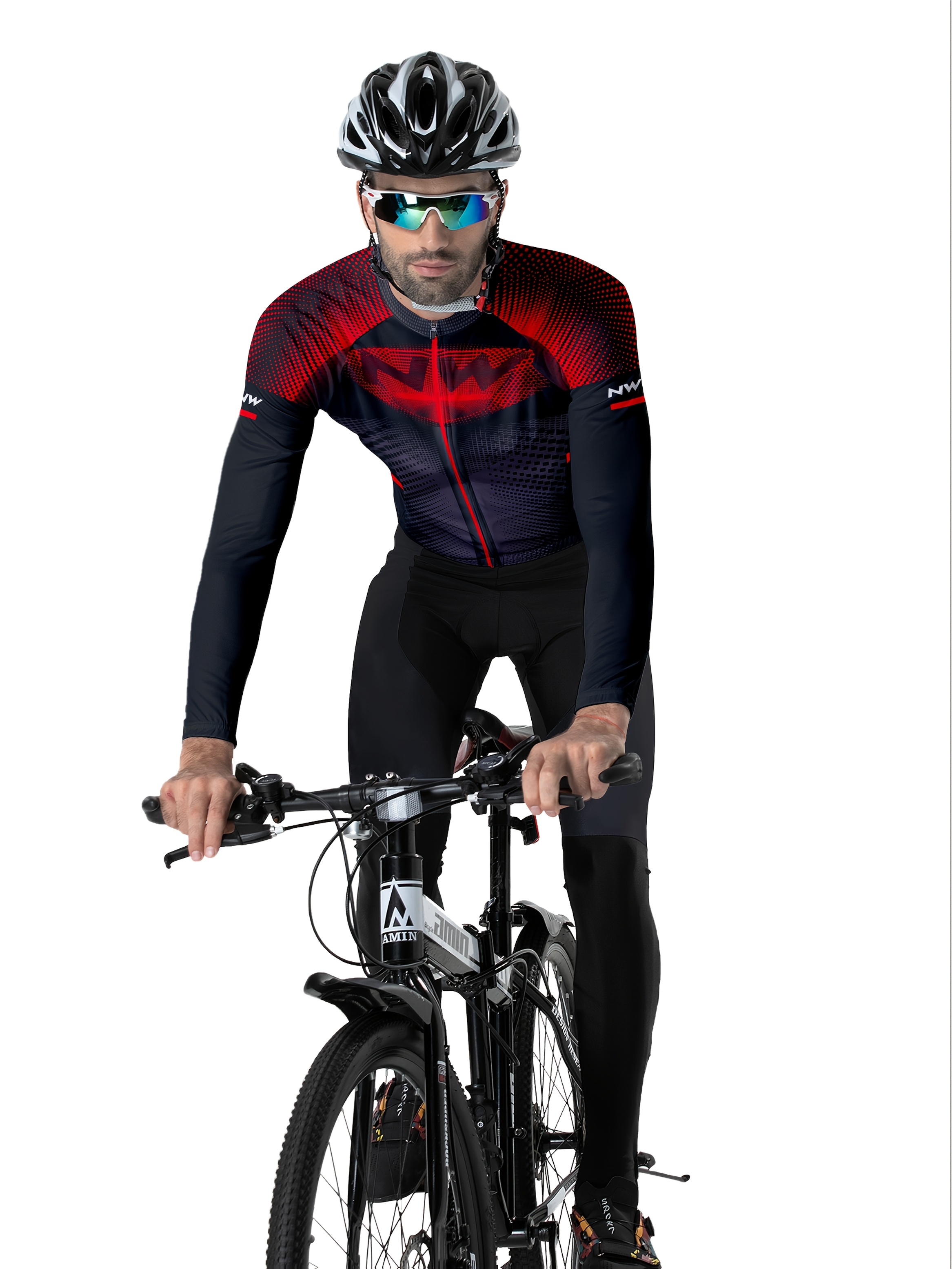 womens mens full zip cycling suit long sleeve wet Temu