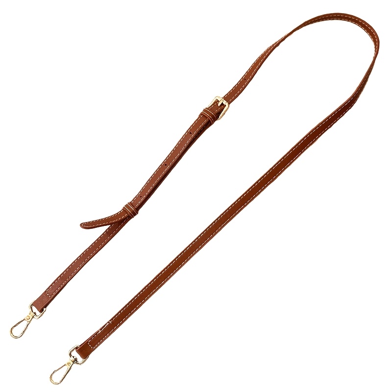 TEMU Correa de de repuesto ajustable de 93-120 cm/36.6-47.2 pulgadas, 1.2 cm de ancho, múltiples colores, de cuero con de , con cierres de metal/