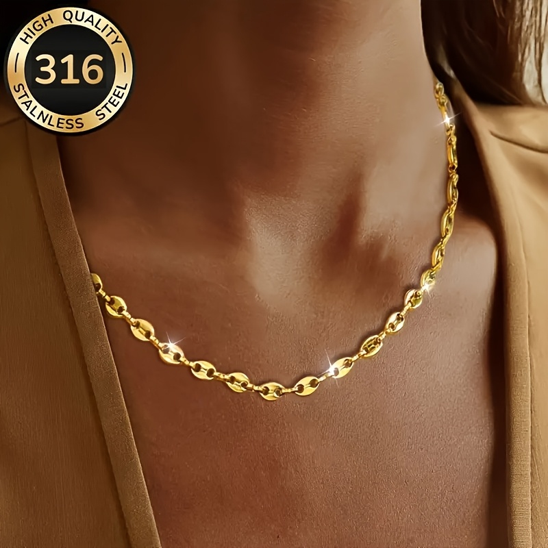 Women's Luxurious Pig Nose Chain Necklace