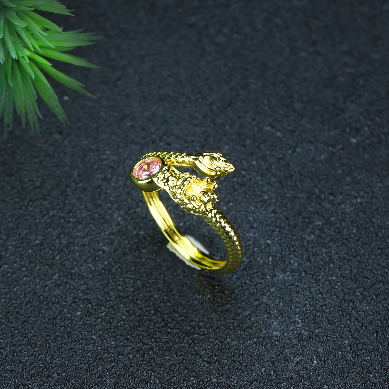 ドラゴンヘッド・デザイン調整可能リング 【公式通販】