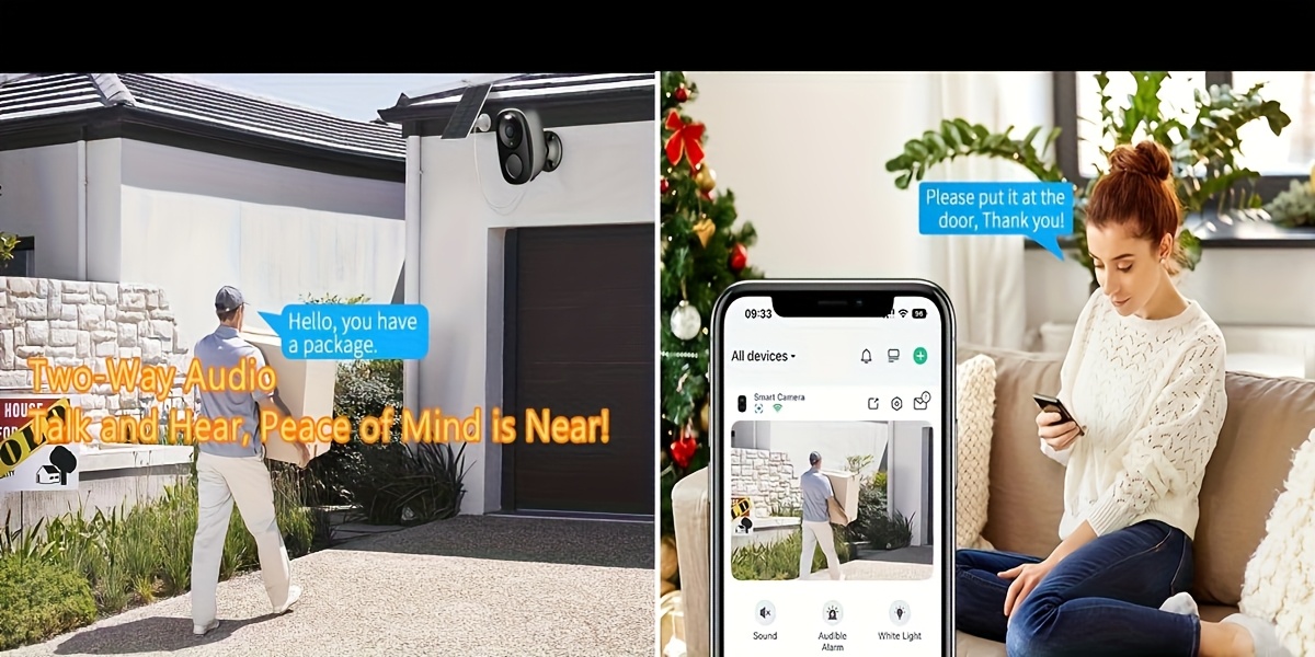4 Pack AntCctv Security Cameras Wireless Outdoor | 4pcs Solar Powered WiFi Cameras with Color Night Vision, AI Motion Detection, Works with Alexa, 3MP Resolution