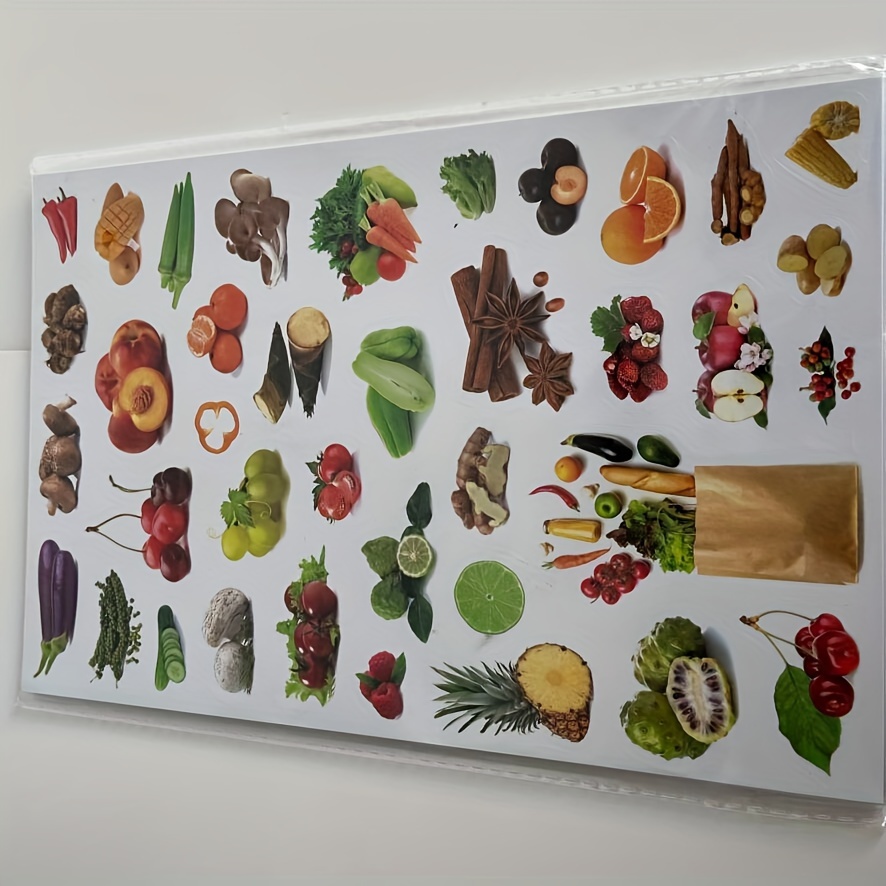 560pcs Vegetable And Fruit Stickers Aesthetic Art Crafts Stickers For Water Bottle Calendar Laptop Bicycle Skateboard Planner Stickers Birthday Party Favors Gifts Stickers 20 Sheets