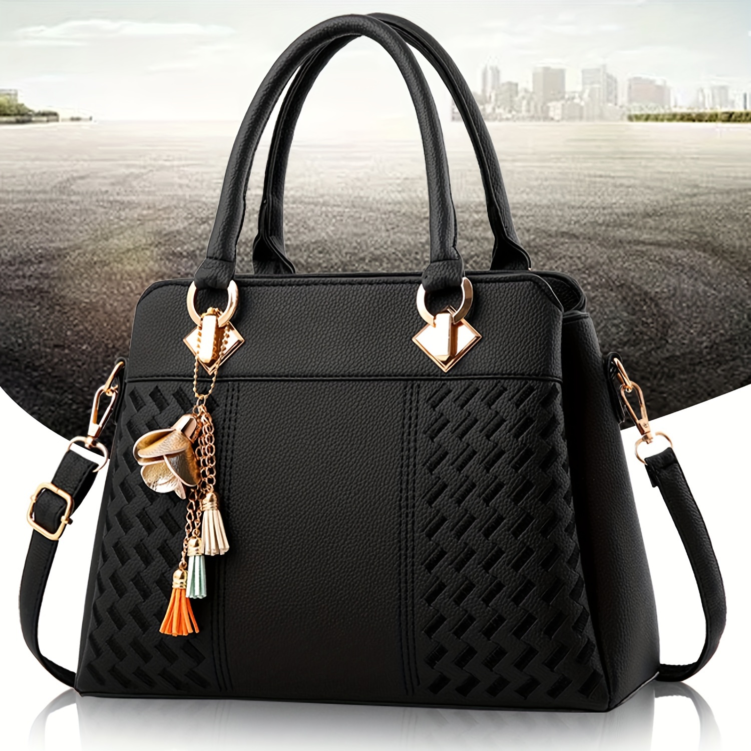 

Womens Elegant Handbags Retro Aesthetic Commuter Bags