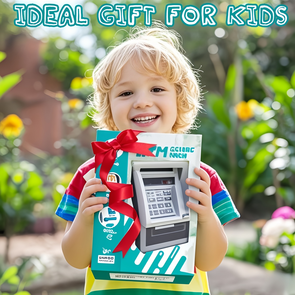 GABRIELLE Electronic Piggy Bank, Safe Money Boxes For Kids Digital Coins Money Saving Safe Mini Atm Kids Christmas Gifts 81464736