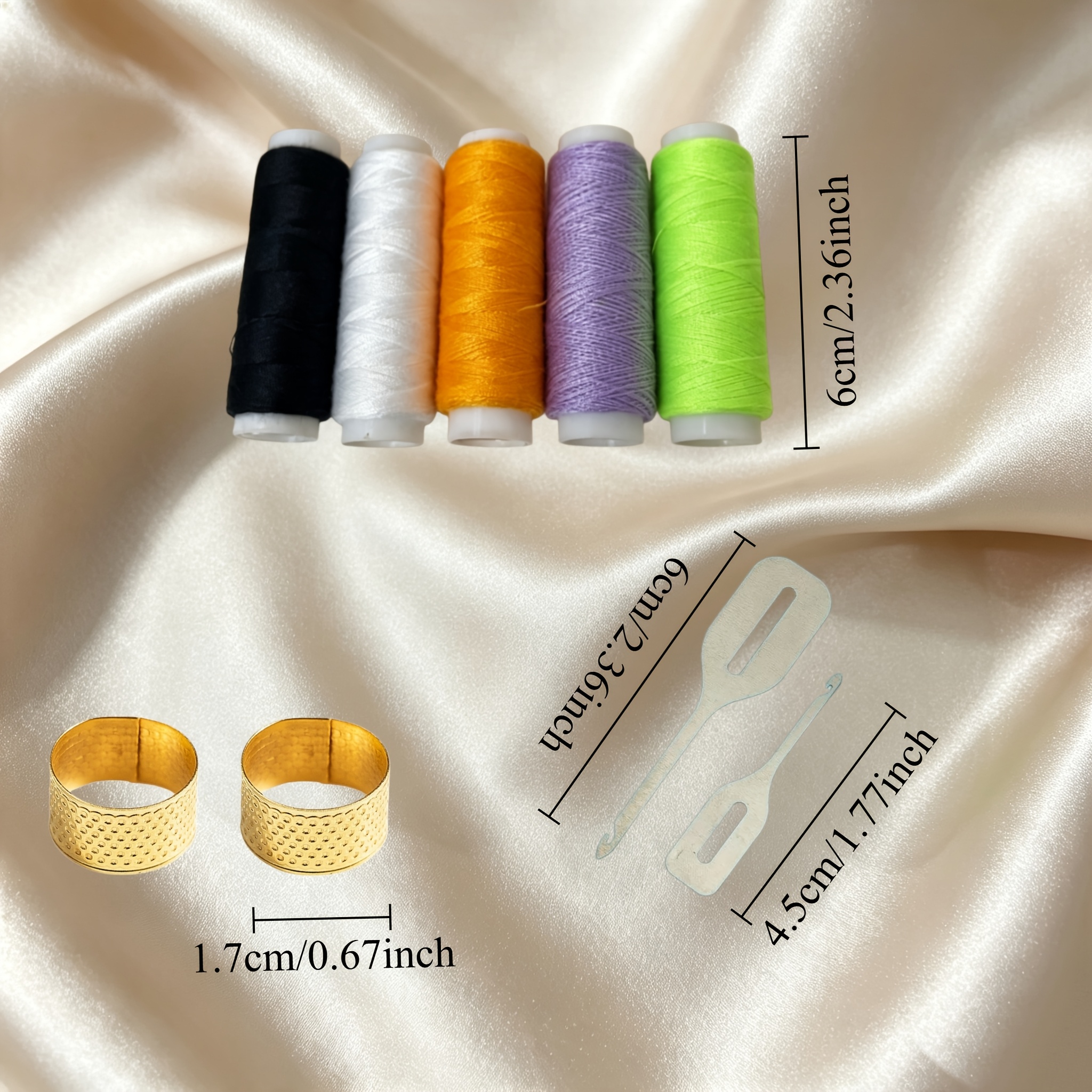 44pcs Multifunctional Emergency Sewing Repair Kit