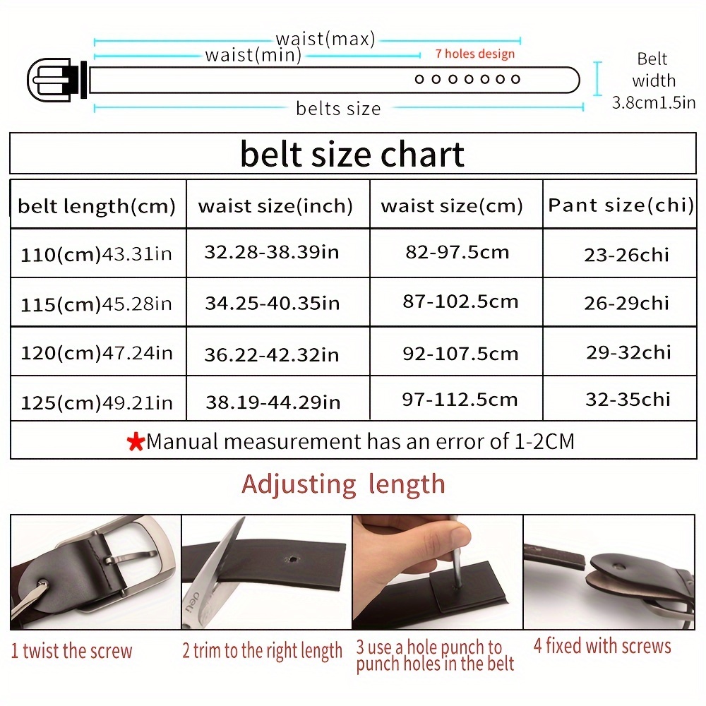 How Belt Sizes work?