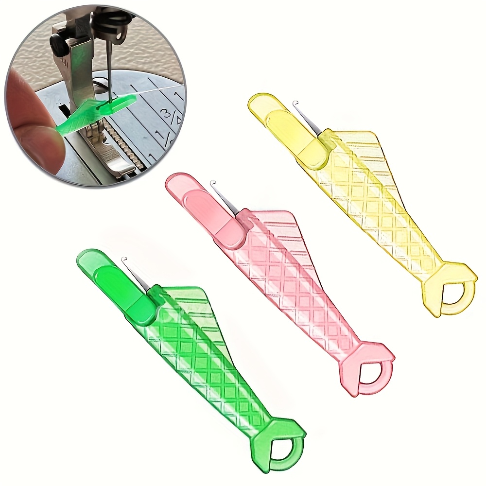 

10pcs Mini Automatic Needle - -threading Tool For Sewing Machines, And Portable, Optional