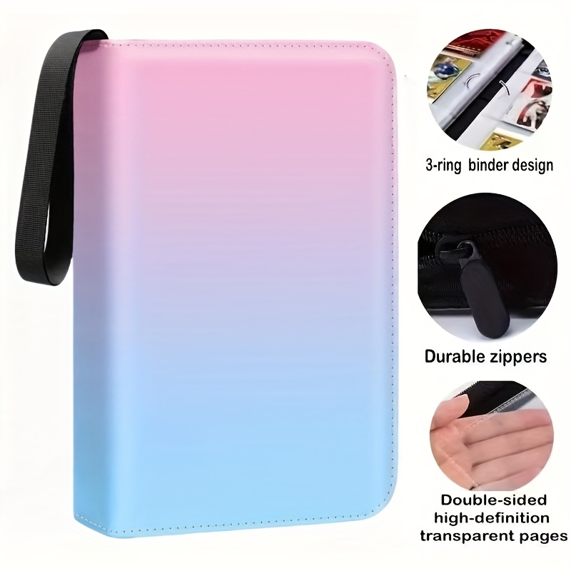 400 slot card binder 50 detachable protective - Temu Greece