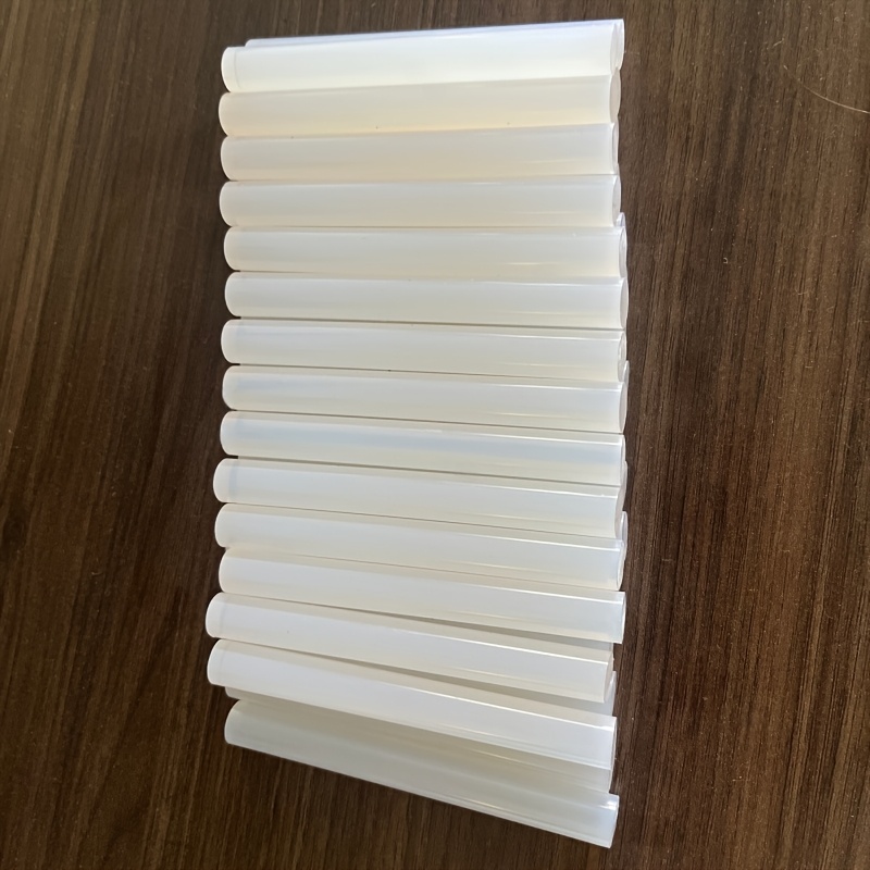 Image of 10pcs Of 11mm * 100mm High Hot Melt Adhesive Strips, Suitable For Artworks, Diy Projects, School, Home And Office Maintenance, Sealing And Repair, Multi-functional Adhesive Strips.