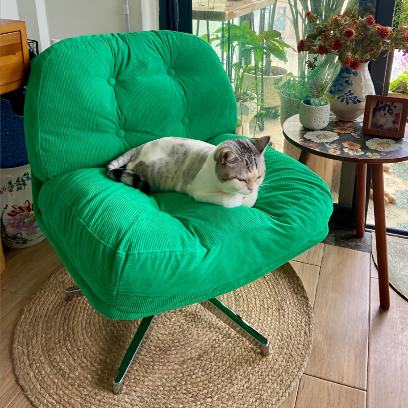 dyvlinge chair black green white leisure chair single seat Temu