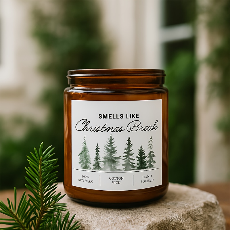 Aromatic Candle Container - Made From 100% Soy Wax, With A Cotton Wick, Handcrafted, Scented With