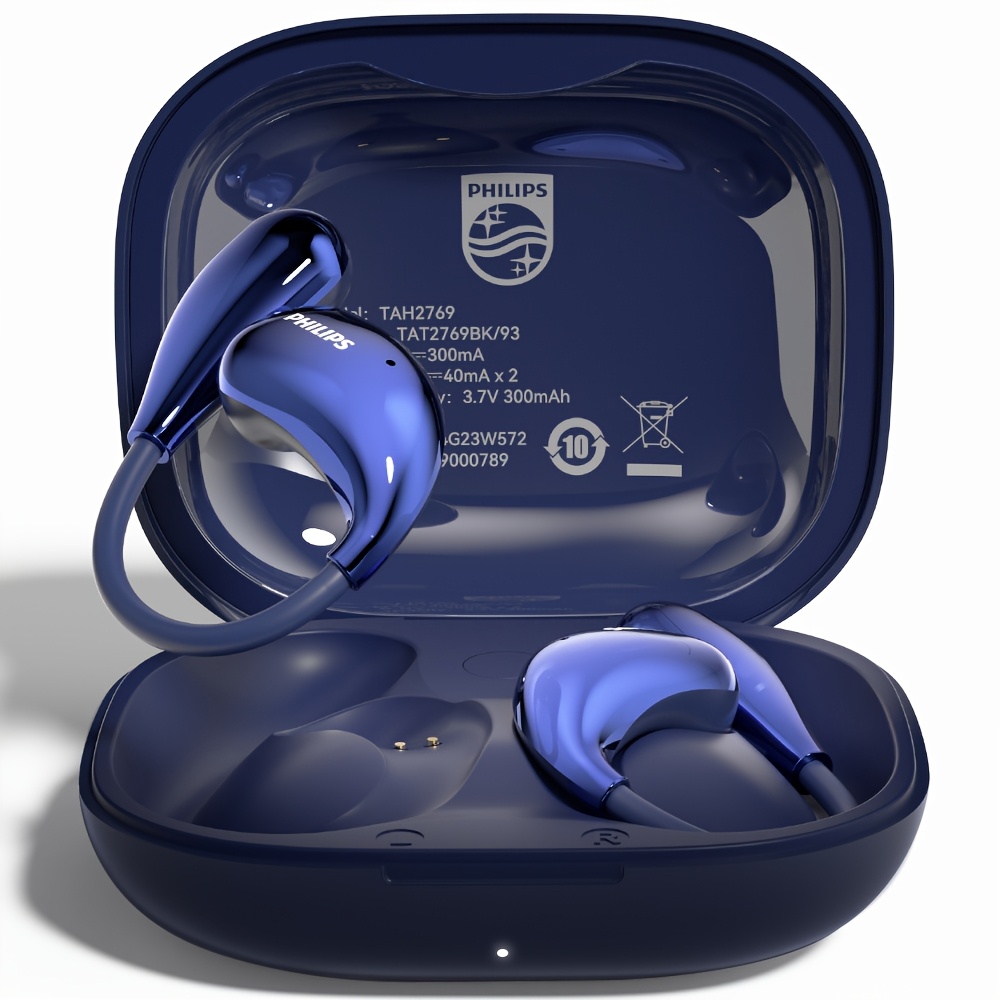 TEMU T2769 True Wireless Earbuds With Active Noise Cancelling - Touch Control, Wireless 5.4 Stable Connection, Usb Rechargeable, For Home/ Office/