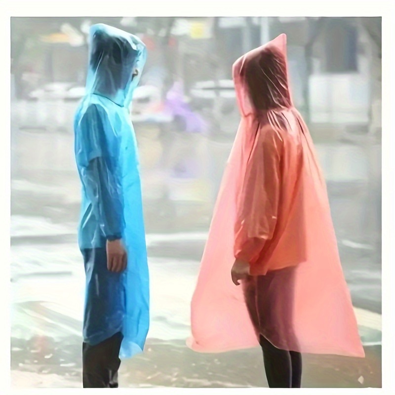  RUVOO Poncho de lluvia para mujer, impermeable, estampado  grande, capa de lluvia, poncho con capucha con cremallera, impermeable,  abrigo de lluvia, Azul : Ropa, Zapatos y Joyería