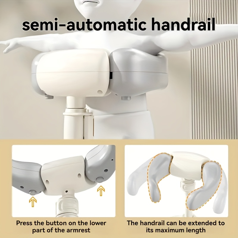 Foldable Bath Stand With Non-Slip Handles | Suitable For Bathroom, Available In Mixed Colors, Made Of Plastic