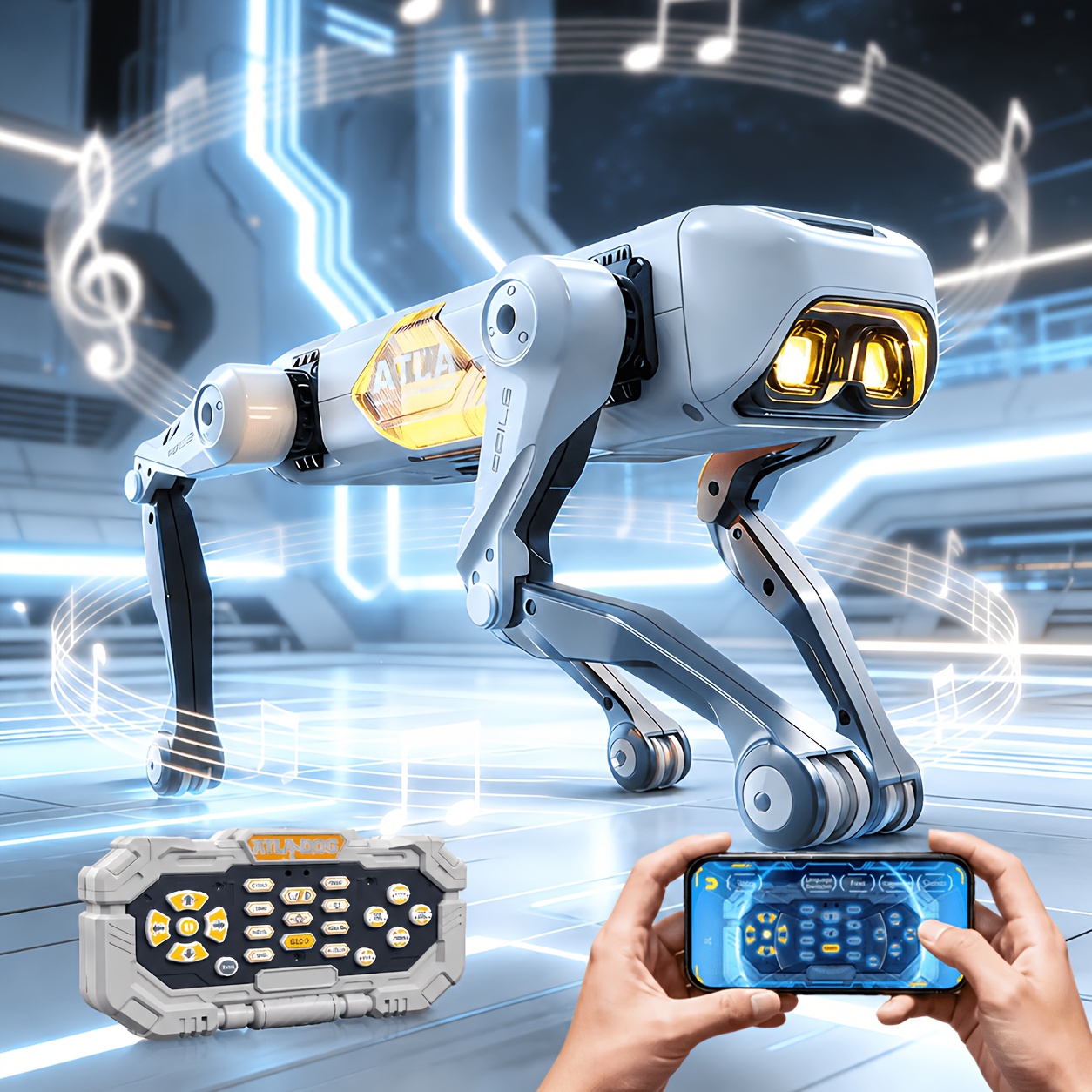 remote control robot dog sold on Temu United States