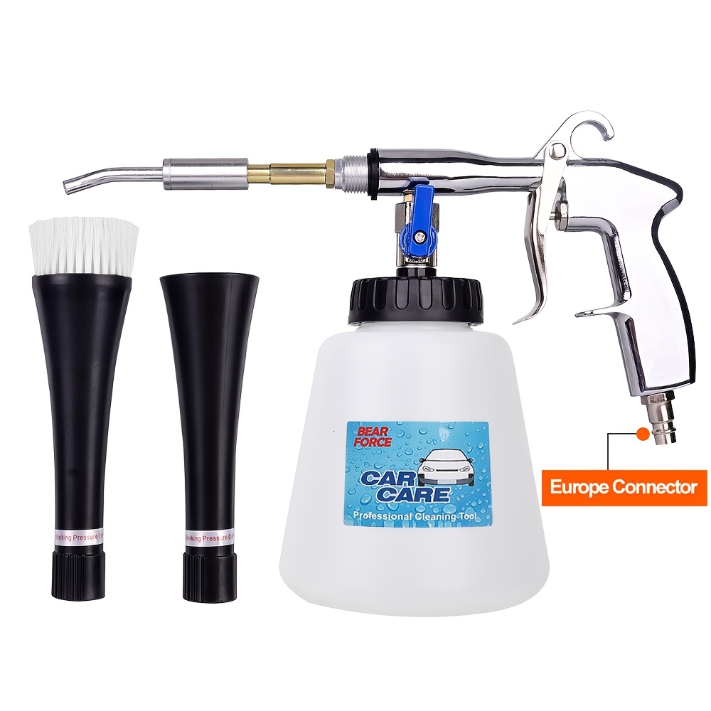 TEMU Bear Gun High Pressure Car Wash Interior Deep Cleaning Gun Foam Tool For Detailing Tool