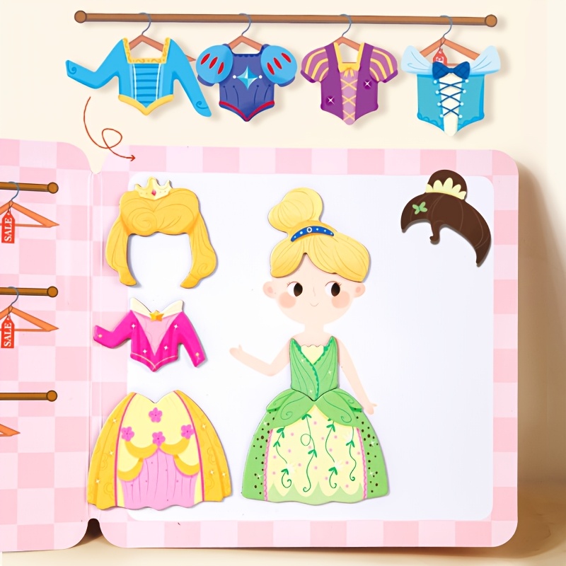 versatile dress up puzzle suitable for boys and girls   vehicles more game options with storage bag for  