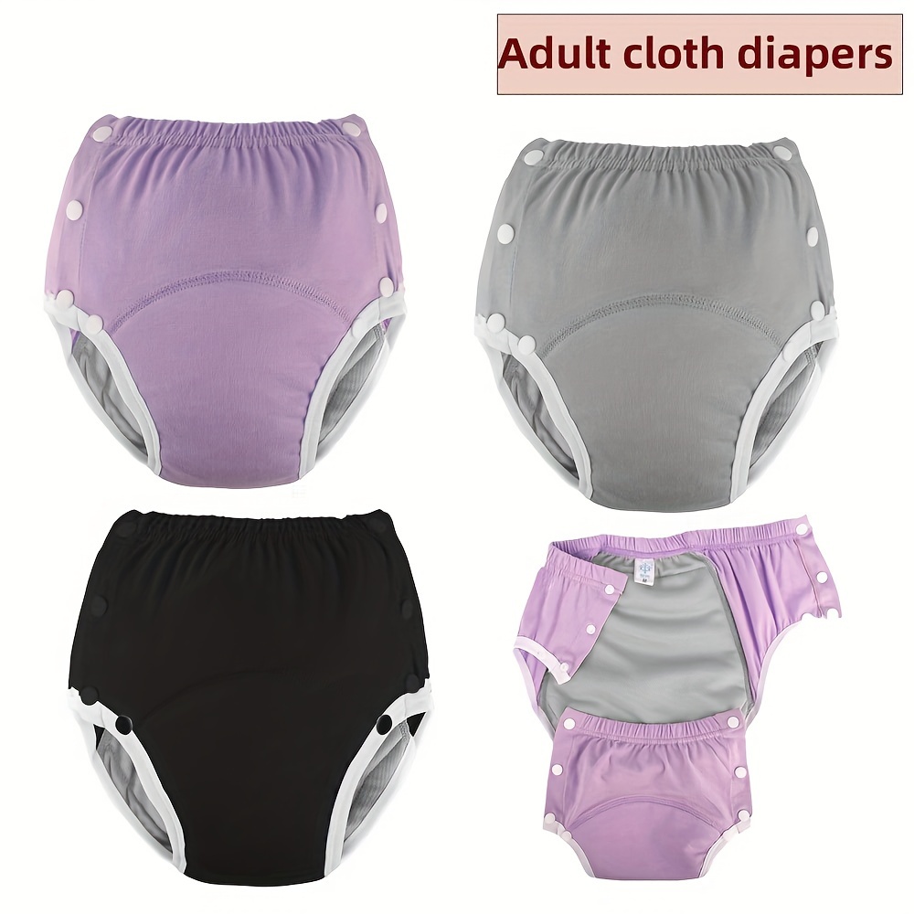 Adult Diaper Pants Nappies Underwear Nighttime Diapers Breathable Care  Diapers Washable Adult Cloth Diapers Men or Women Elderly - AliExpress