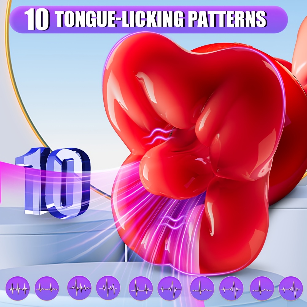 . zungen-  für erwachsene, 2-in-1 mundtyp 10 zungensauger  , klitoris-nippel-g-punkt   und stimulator, brustclip- , sexspielzeug für erwachsene und spiele für paare,   für frauen und männer Produktdetails 1