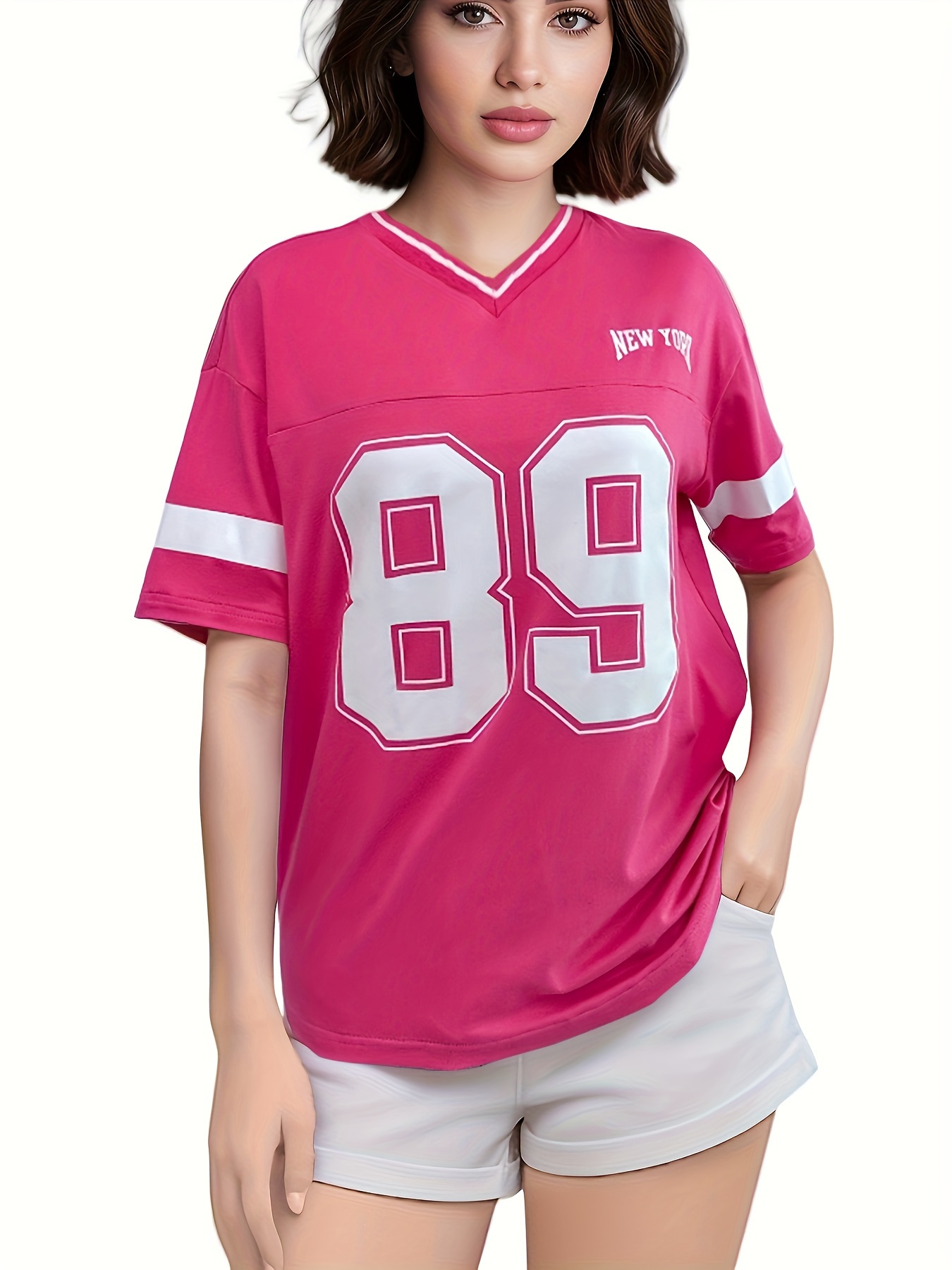 Outfit Playeras De FÃºtbol Americano Para Mujer Camiseta Vintage