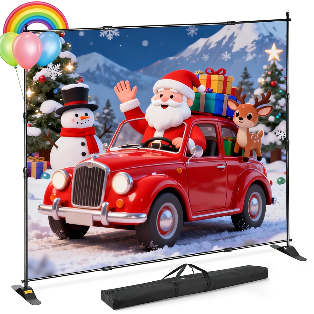 Image of 2.4x3m Double- Background Stand Backdrop Frame Support System With Oxford Bag For Photography Photo Studio Video