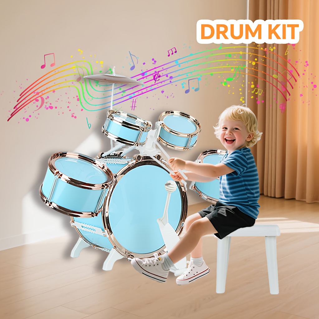drum set jazz drum mini jazz drum set kids stool pedal Temu