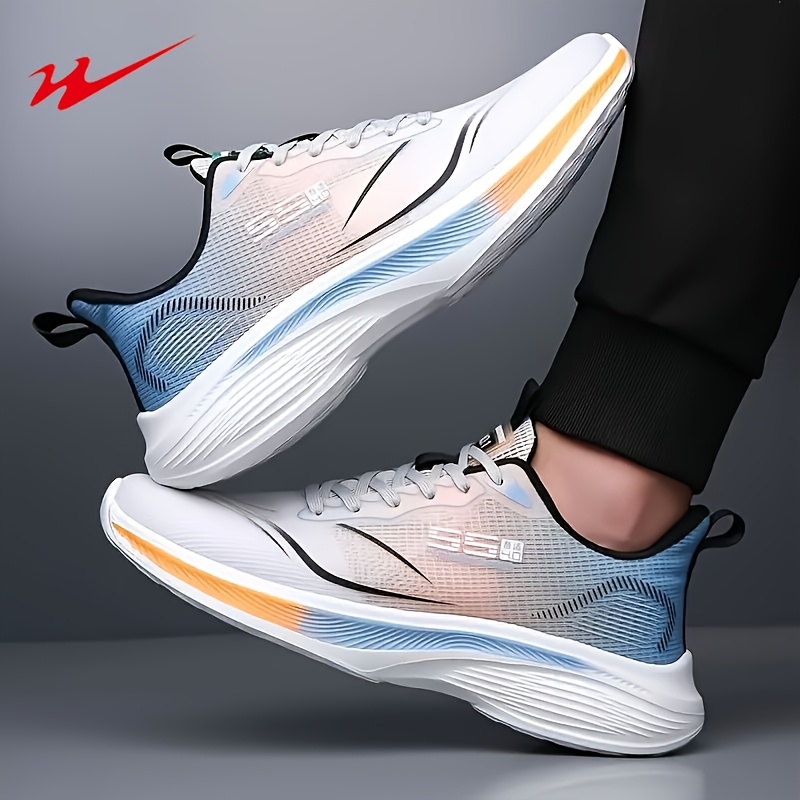 Men's Wide Width Sneakers with Breathable Mesh