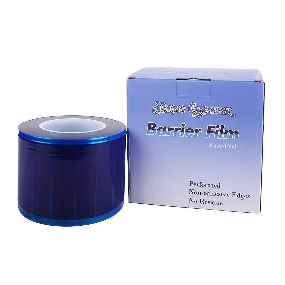 TEMU 1 Roll Of Blue Film For Tattoos, Tattoo Equipment, Featuring Extractable Packaging And A Design, Ideal For Professional And Novices