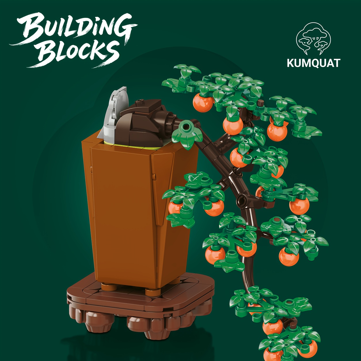 New Potted Ornament Building Blocks, Floral Designs