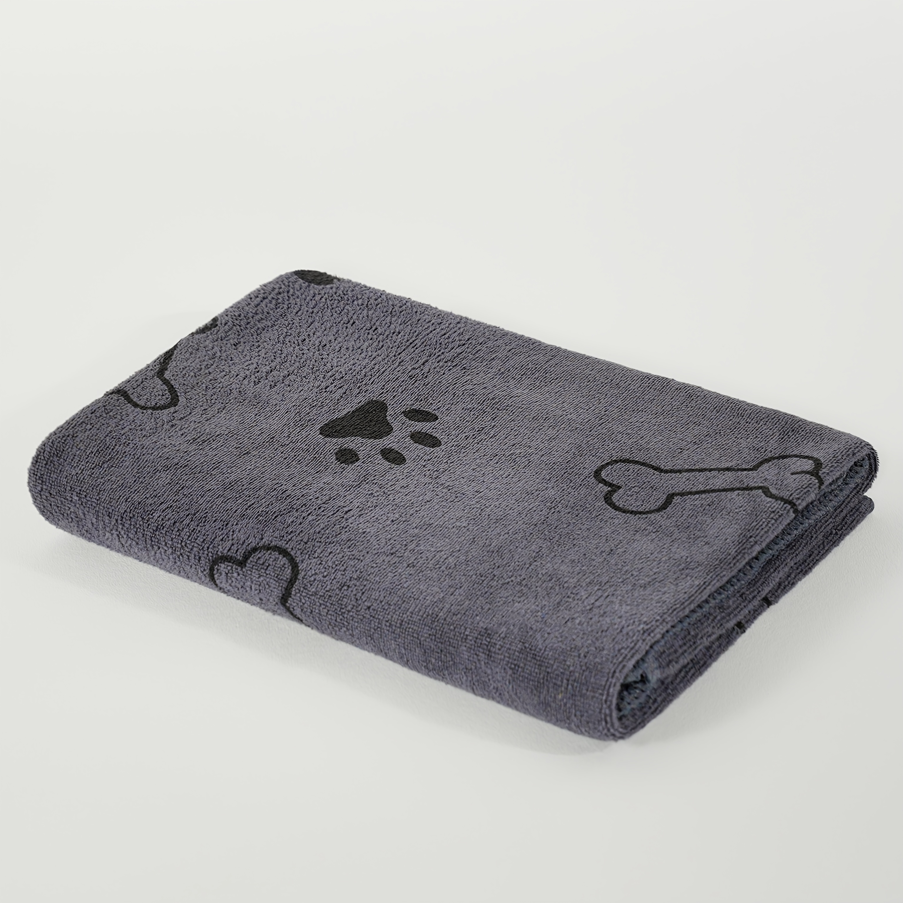 TEMU Super Absorbent Pet Bath Towel Suitable For , Microfiber Reusable Bathing Towels Suitable For , Grooming, Travel - Non-shedding Suitable For All
