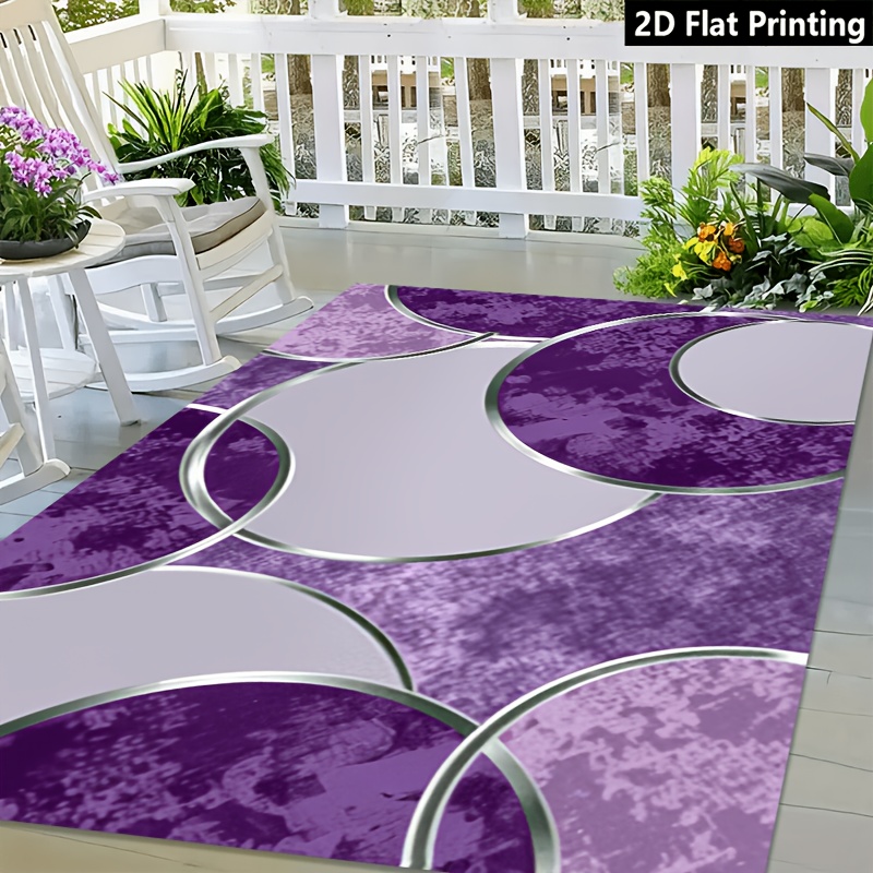 TEMU Abstract Pattern Carpet, Luxurious And High-end Floor Mat, Incredibly Comfortable. Machine Washable, Easy To Care For, Suitable For Decorating