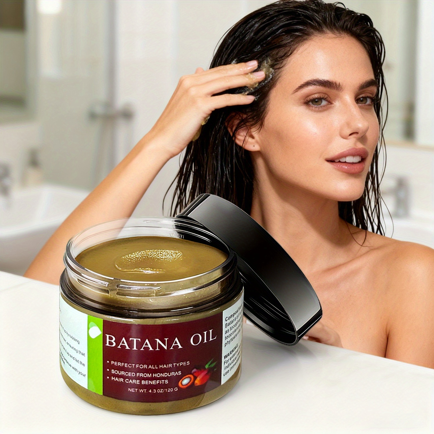 Batanar Oil Set, Hair Care Cream, Moisturizing And Softening, Apply To Scalp And Hair, , Hair And Eyebrow Care, Suitable For All Hair Types, For Men And Women, Ideal Valentine's Day Gift