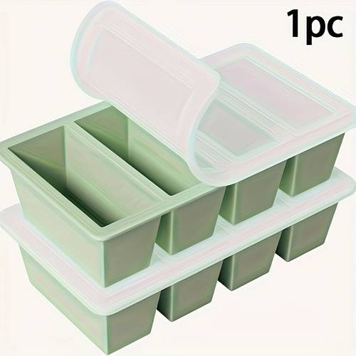 1 purpose silicone freezer tray mold ice cream mold essential kitchen party accessory for home and apartment use kitchen essentials freezer storage spacesaving mold flexible tray silicone material tray home cooks