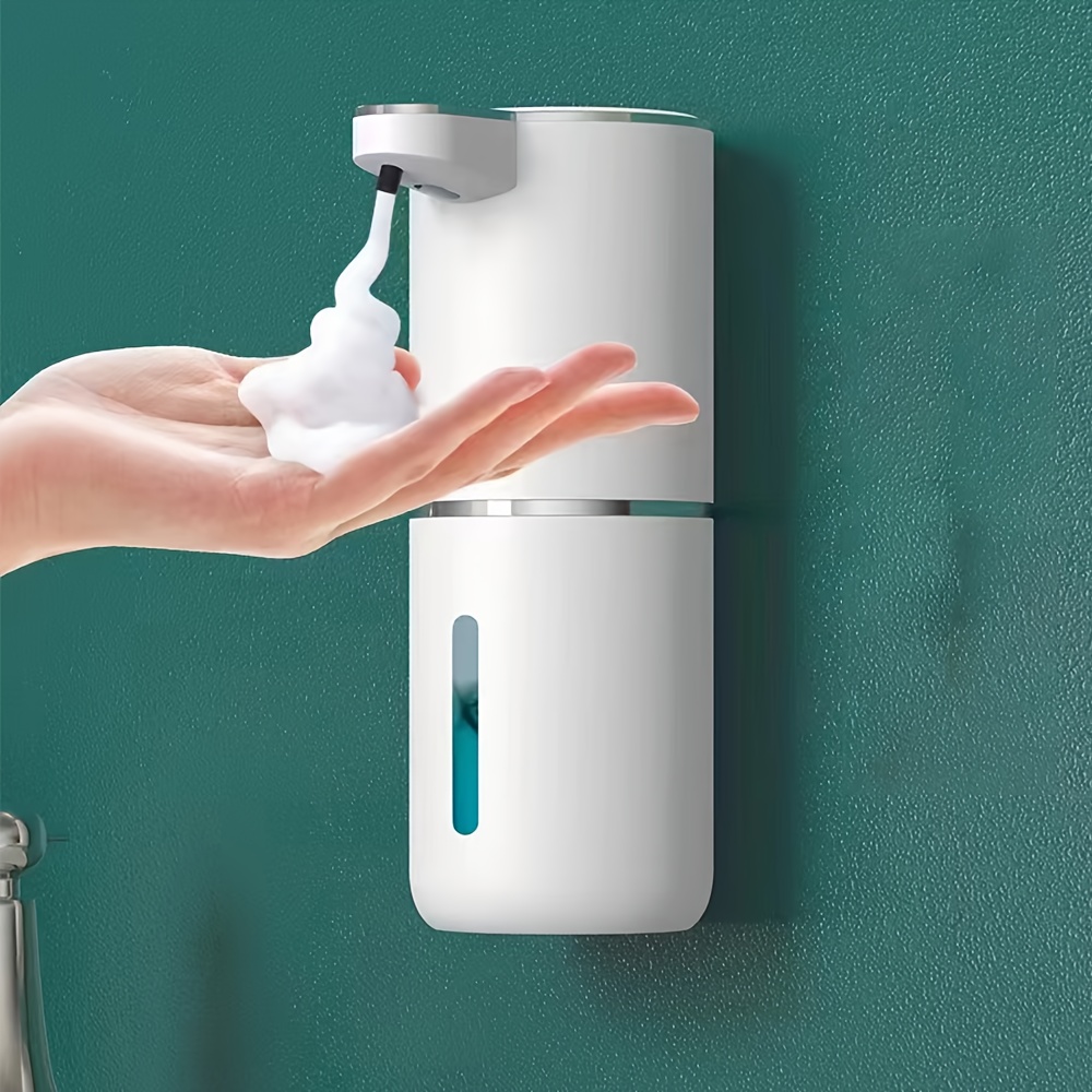 

Automatic Soap Dispenser, Touchless Hand Sanitizer/shampoo/shower Gel Dispenser, Ipx5 Waterproof, Quick Foaming For Home & Bathroom Use