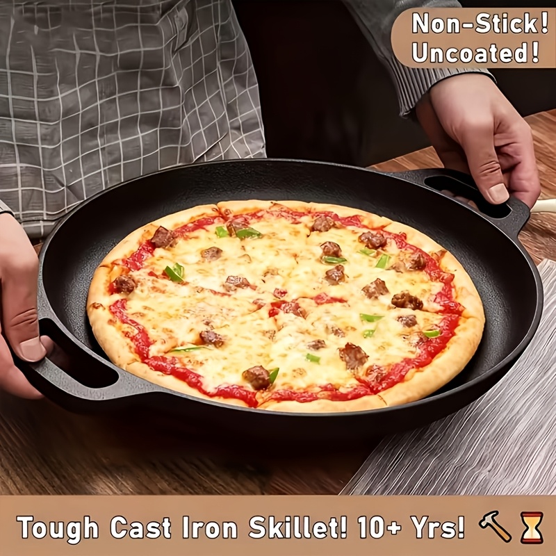 Image of 1pc Griddle - Pan For Pizza, Bbq Pancakes -compatible With Multiple Stovetops, Ideal For Home Kitchen And Outdoor Cooking, Gifts, Holiday Cooking, Kitchen Supplies