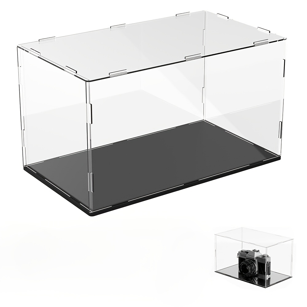 1pc 30x20x20cm High- Acrylic Display Box Suitable For Storing Building Blocks, Anime Figures, Models, Blind Boxes, Shoe Boxes, And Car Models.