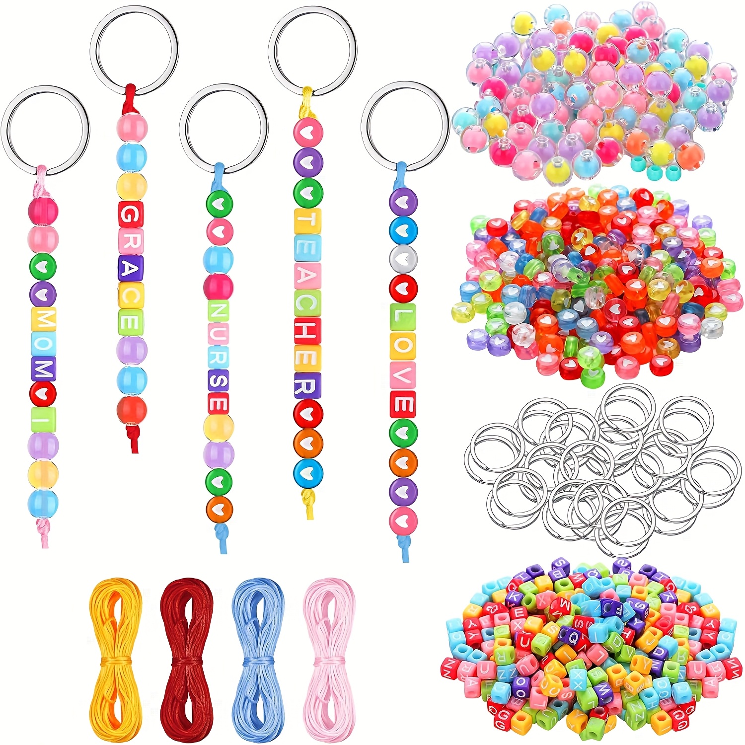 16800pcs 168 colors multi style flat round polymer clay washer