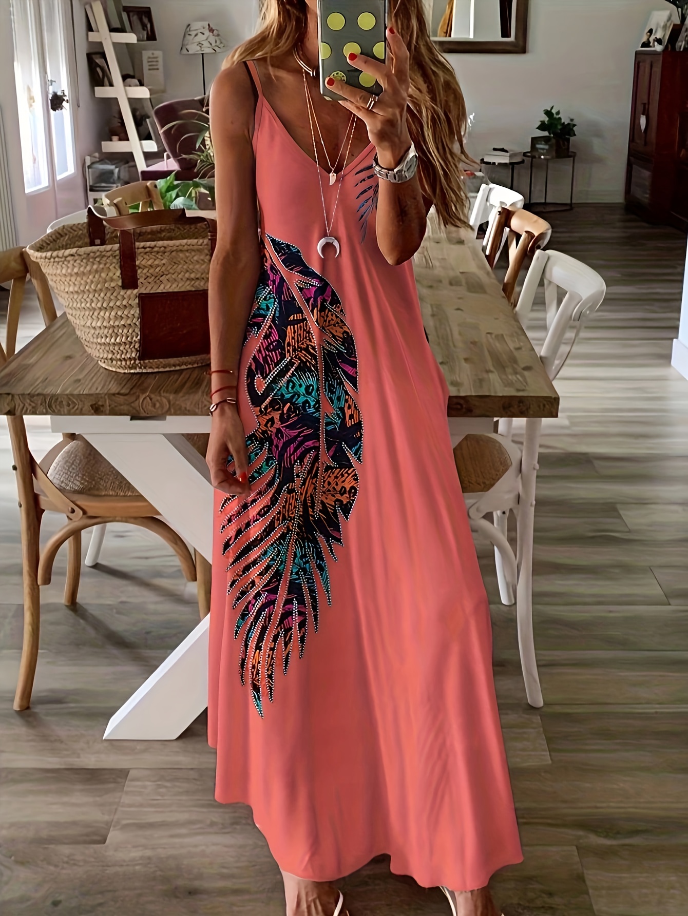 festival themed dress Elegant Yellow High Neck Sequin Evening Gown with Off-Shoulder Sleeves and Floral Detail