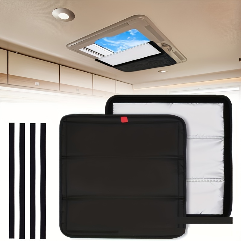 

Rv Sunroof Sunshades: Collapsible, Durable, And Waterproof - Perfect For Rvs, Travel Trailers, And Camper Fans