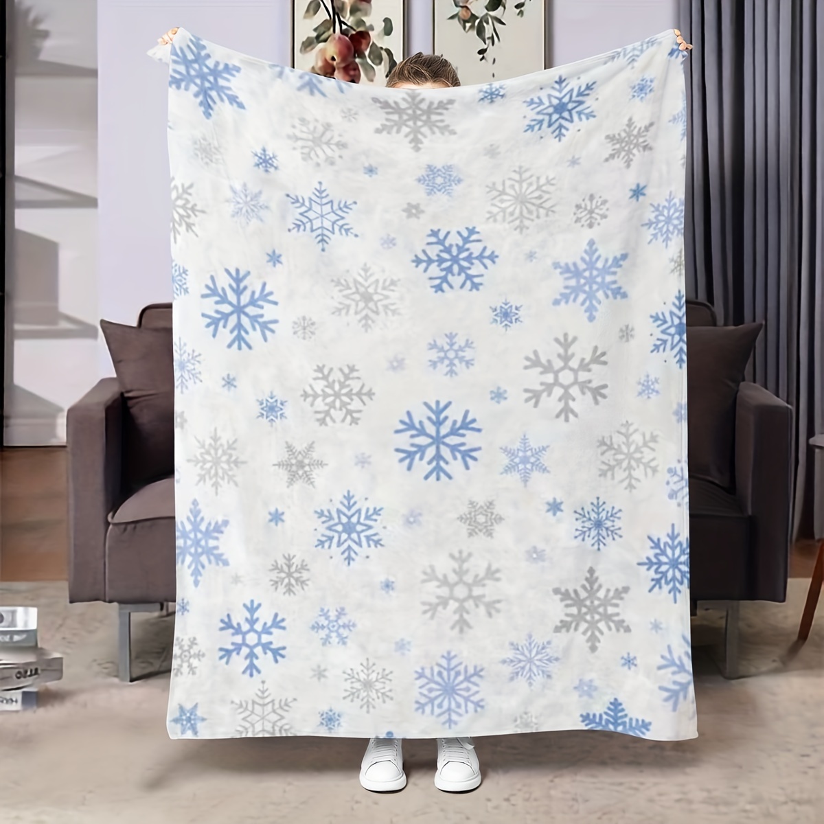 

Christmas Blanket - , Flannel - For , , - For Bed, Sofa, - Decor