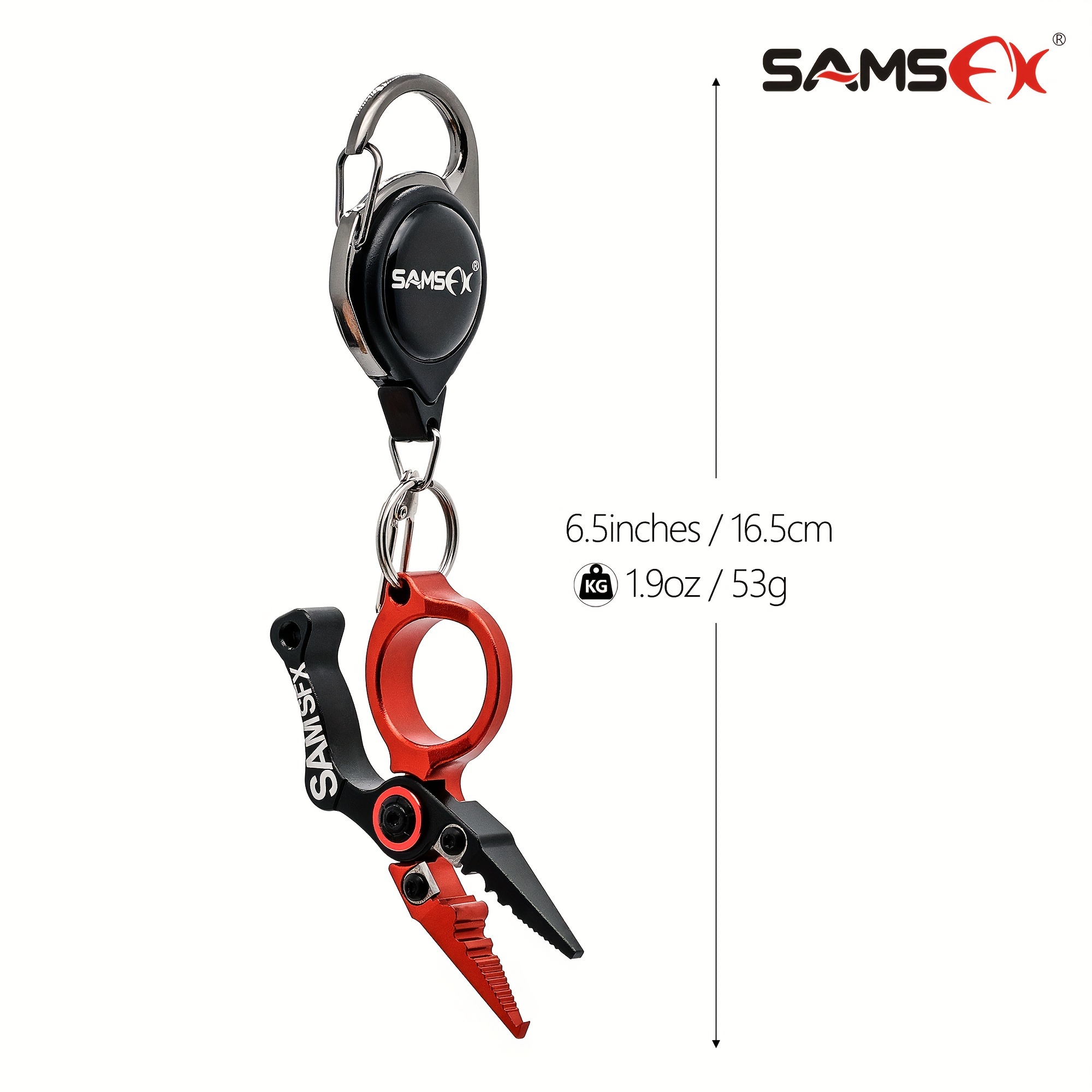 a set of multifunctional mini fishing pliers and   release line puller combination without battery Product details 2