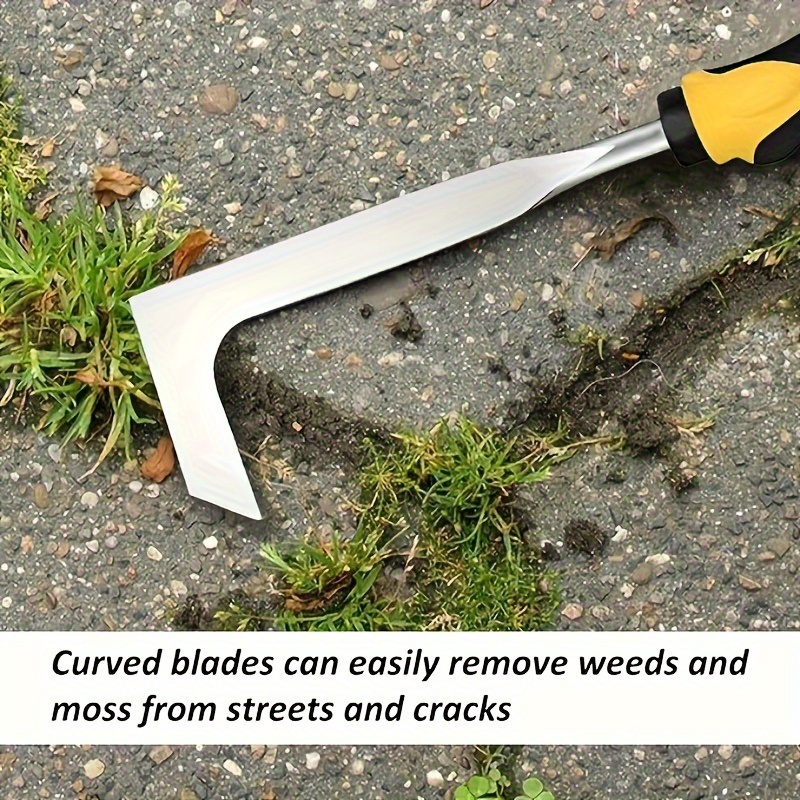 

Heavy-duty Metal Cutter - Curved Blade For Easy Lawn Maintenance