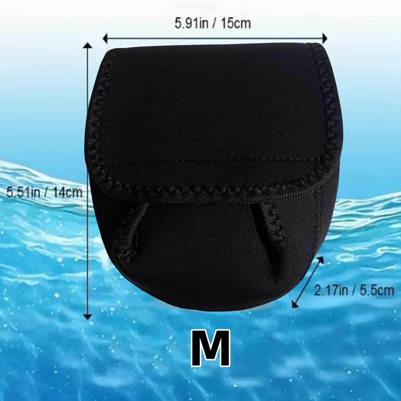 Fishing Reel Bag Protective Cover Bait Casting Trolling Spinning Reel Protector Box Sleeve Fishing Bag