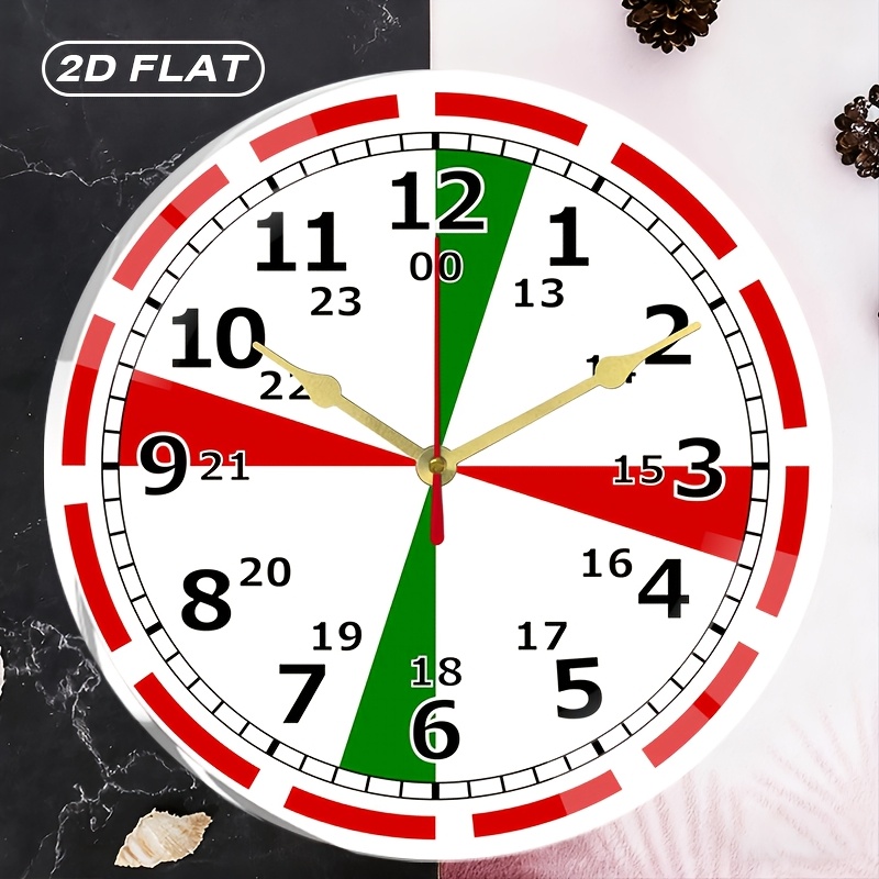 TEMU Forjn Nautical Maritime Wall Clock - Silent Quartz Movement Round Ship Wheel & Radio , Translucent Acrylic Clock Suitable For Home Office,