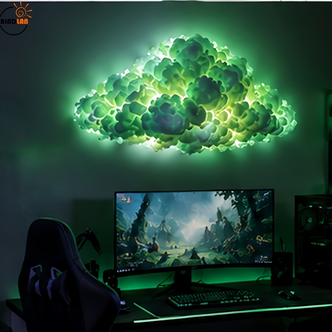 RGB Music Sync Smart LED Cloud Light, USB Powered