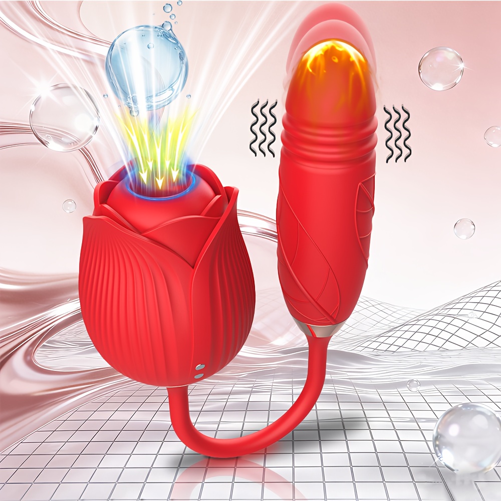 1pc rose toy female rose women sucking - Temu