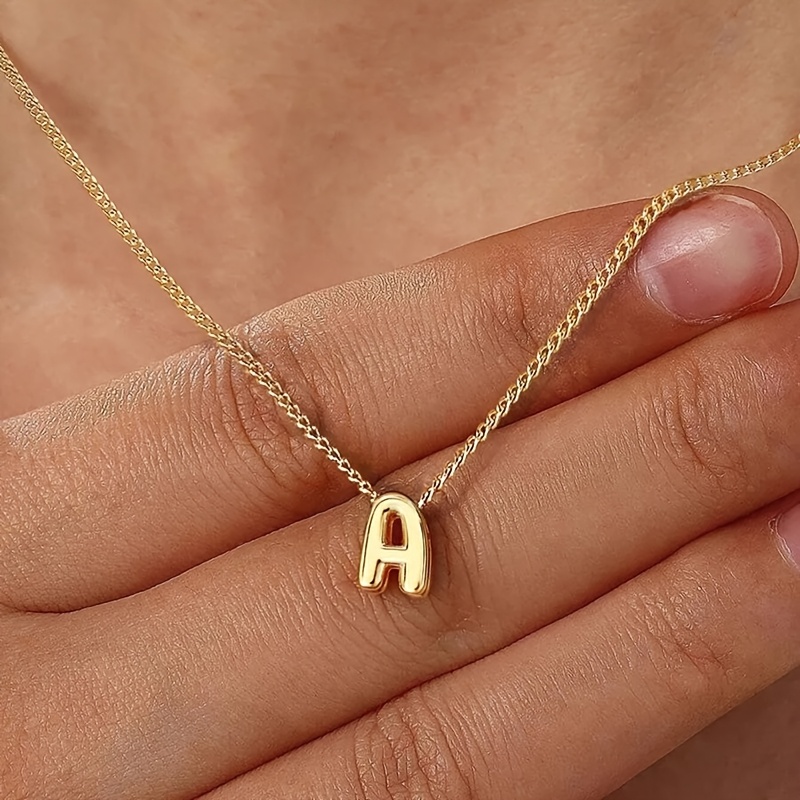 Custom Name Necklace Stainless Steel, Minimalist Style