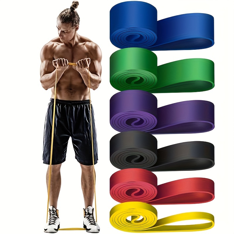5pcs Yoga Resistance Ropes, Portable Fitness Tension Bands, Workout  Equipment For Hip Lifting, Strength Training, Body Shaping, Pilates